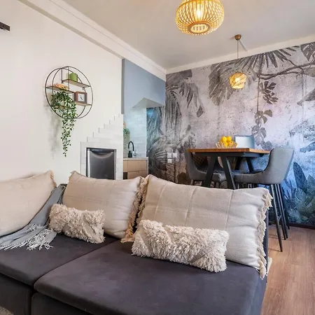 Arty Vintage Townhouse With Rooftop Shower & Sun Loungers Olhao Exterior photo